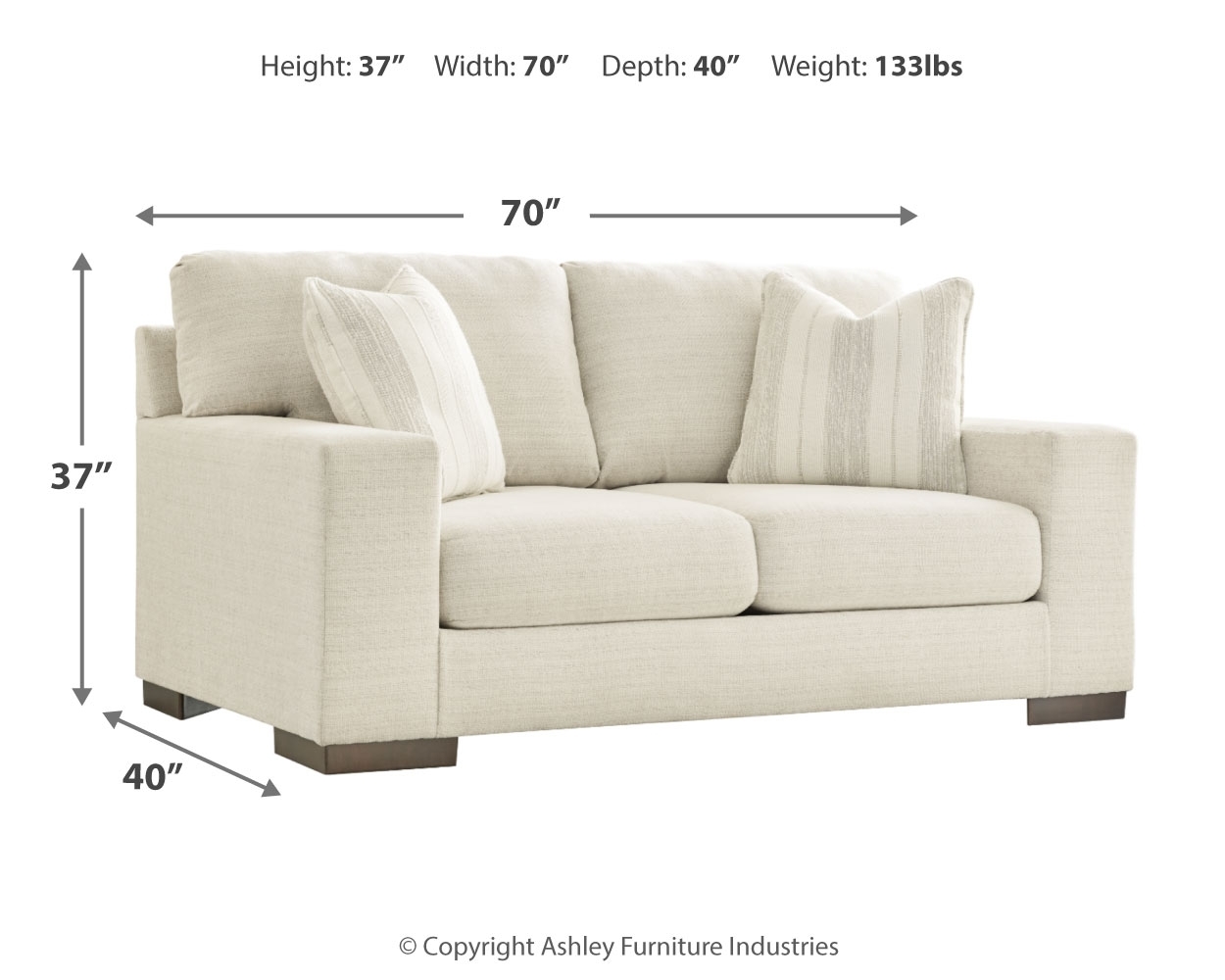 Signature Design by Ashley Maggie Living Room Set