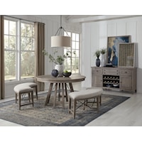 Transitional Casual Dining Room Group