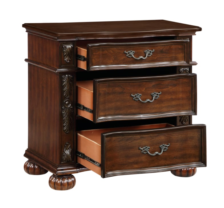 3-Drawer Nightstand