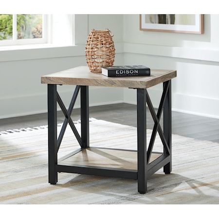 Rectangular End Table