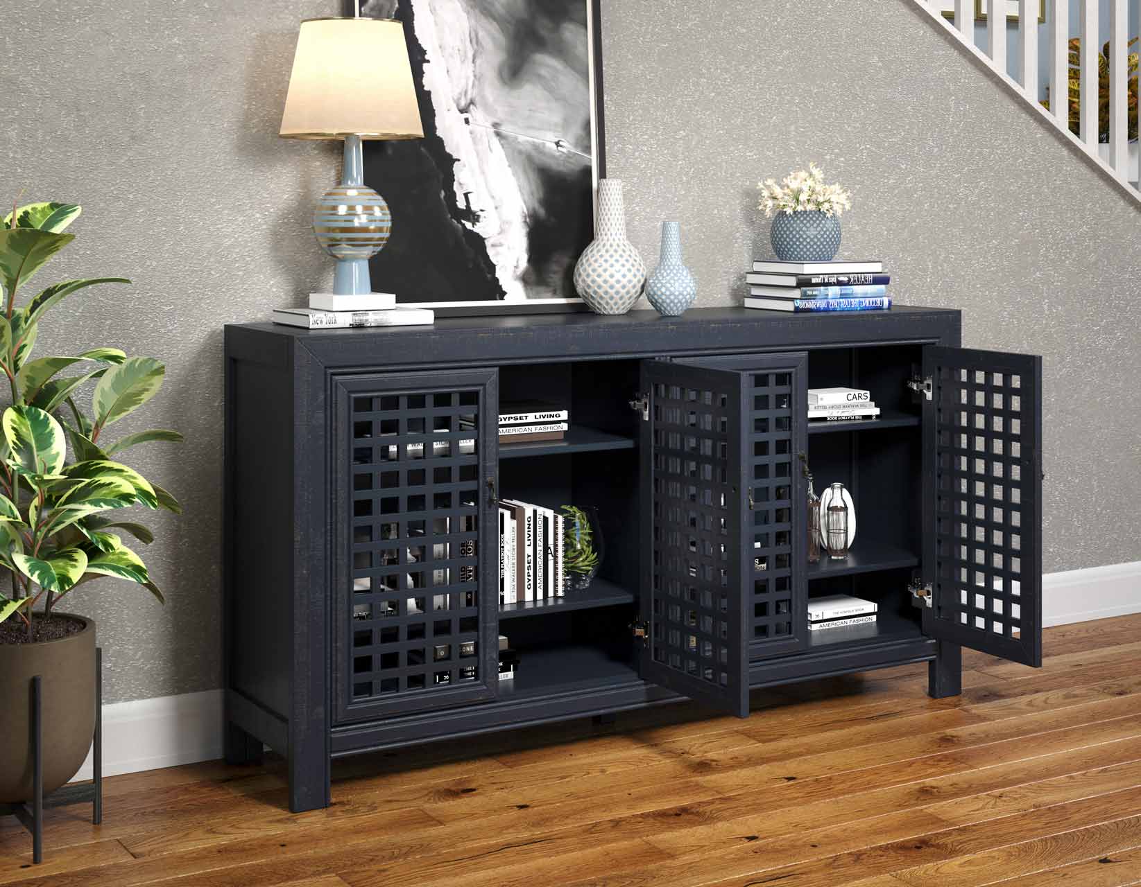 Steve Silver Rio 4-Door Cabinet