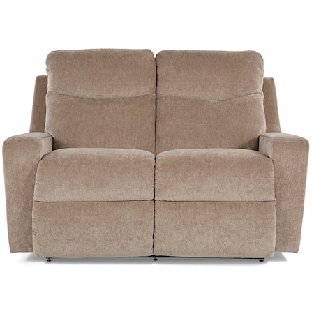 Contemporary Reclining Loveseat