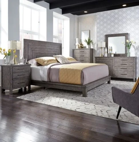 Modern Farmhouse Sawyer Queen Size Bedroom Set – My Furniture Place