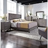 Liberty Furniture Modern Farmhouse 5-Piece California King Platform Bedroom Set