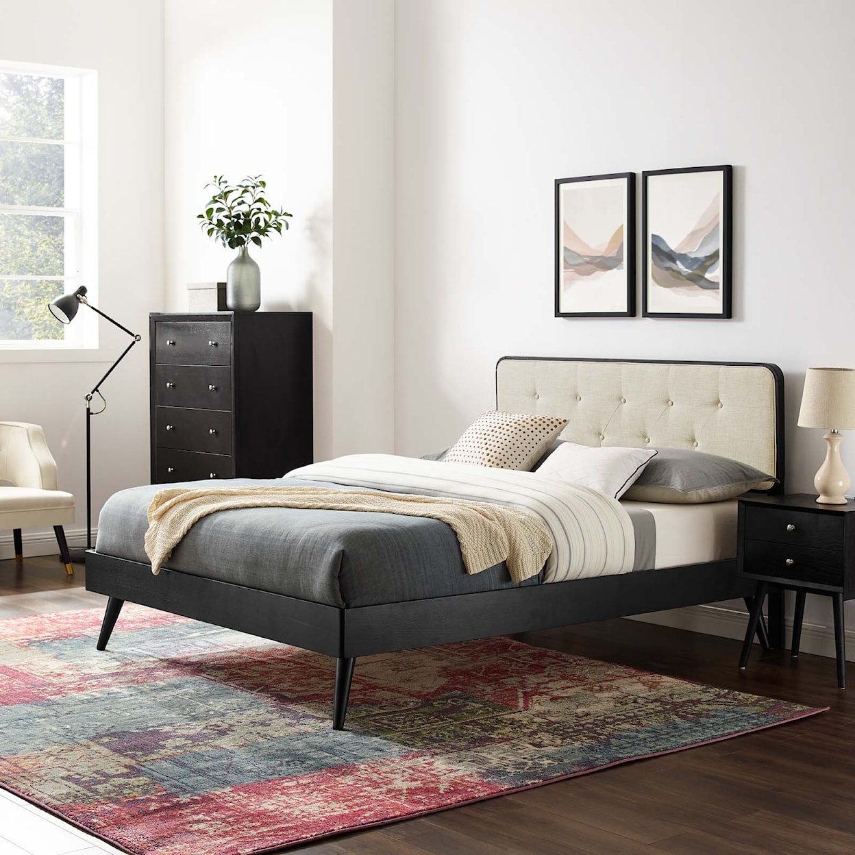 Modway Bridgette Queen Platform Bed