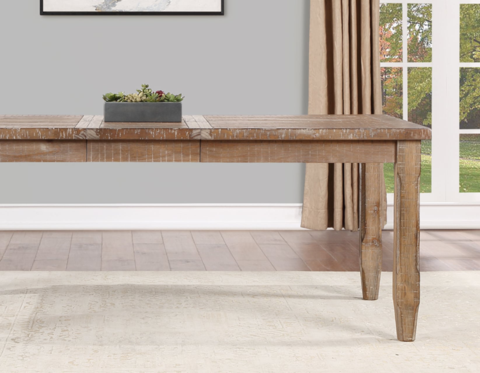 Dining Table with 16-Inch Table Leaf