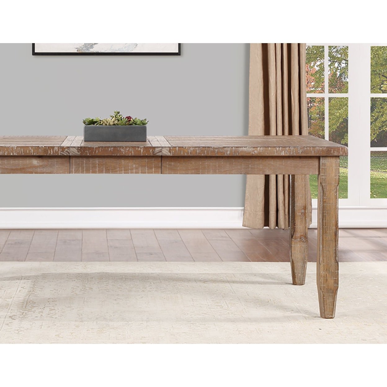 Prime Riverdale Dining Table with 16-Inch Table Leaf