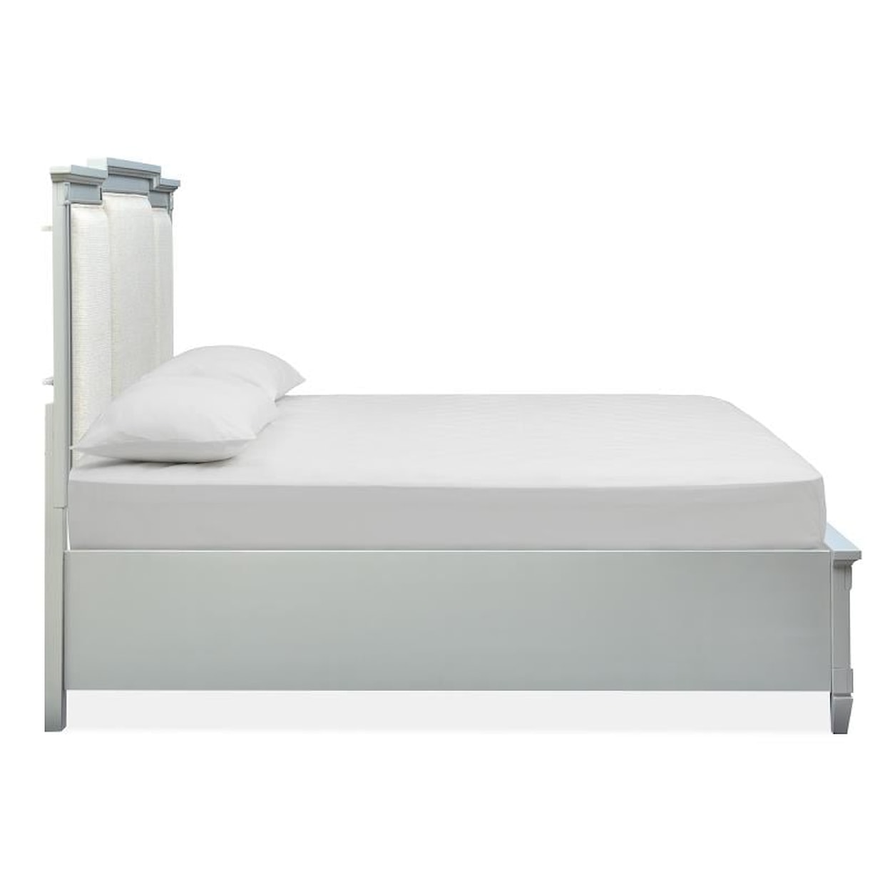 Magnussen Home Glenbrook Bedroom Queen Storage Bed w/Upholstered Headboard