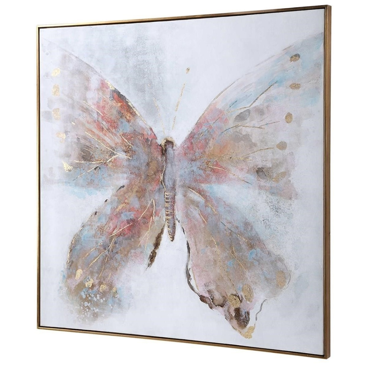 Uttermost Art Free Flying Hand Painted Canvas