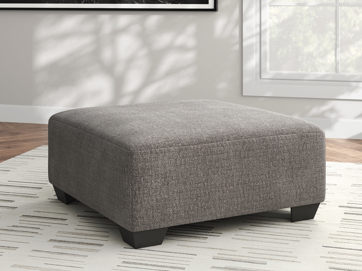 Oversized Accent Ottoman