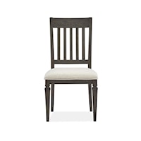 Transitional Upholstered Dining Side Chair 