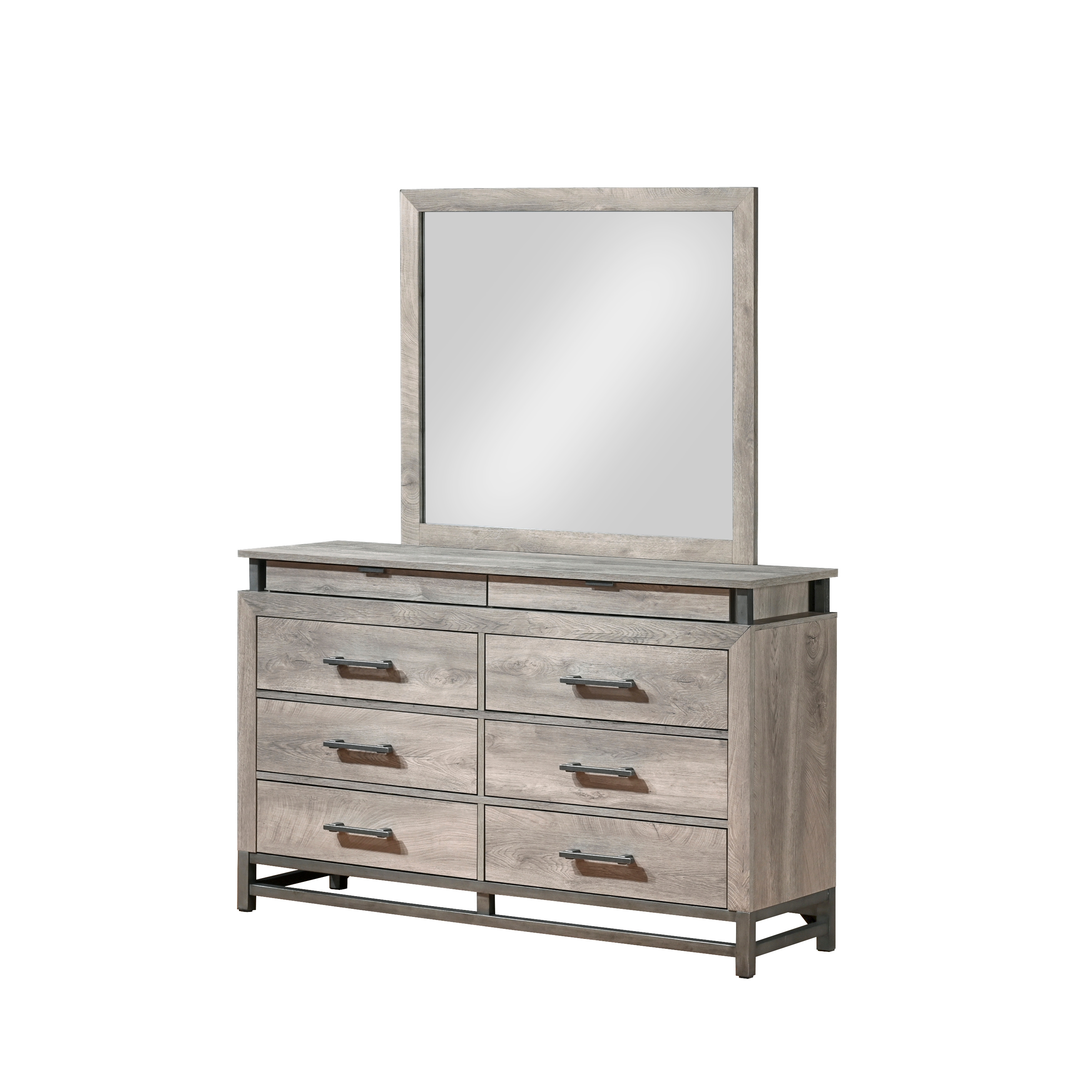 Dresser &amp; Mirror Set
