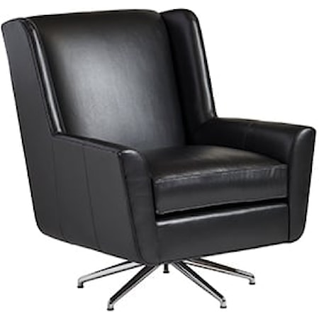 Chastain Leather Swivel Chair