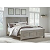 Signature Design Moreshire Queen Panel Bed