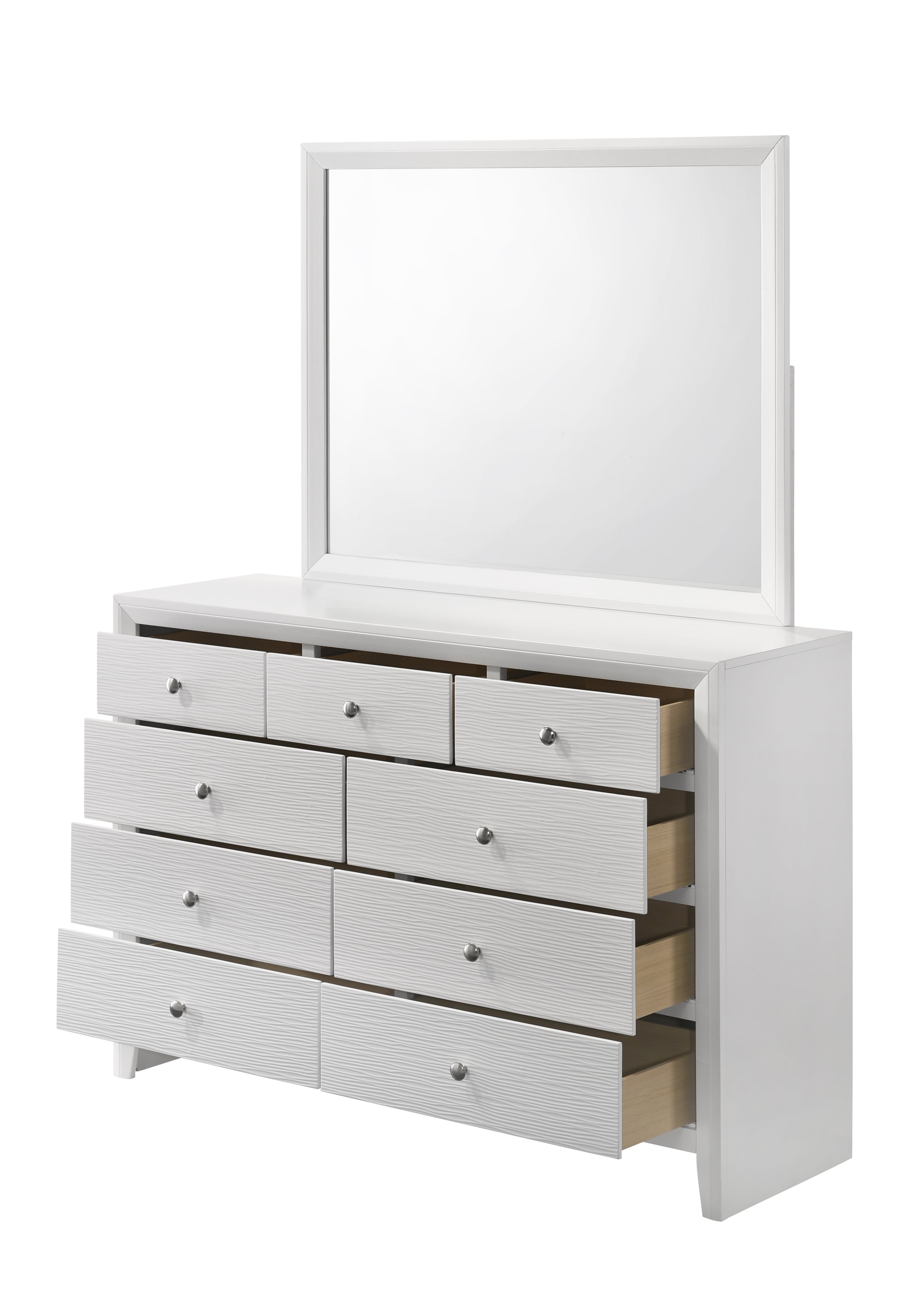 Crown Mark Evan 9-Drawer Dresser
