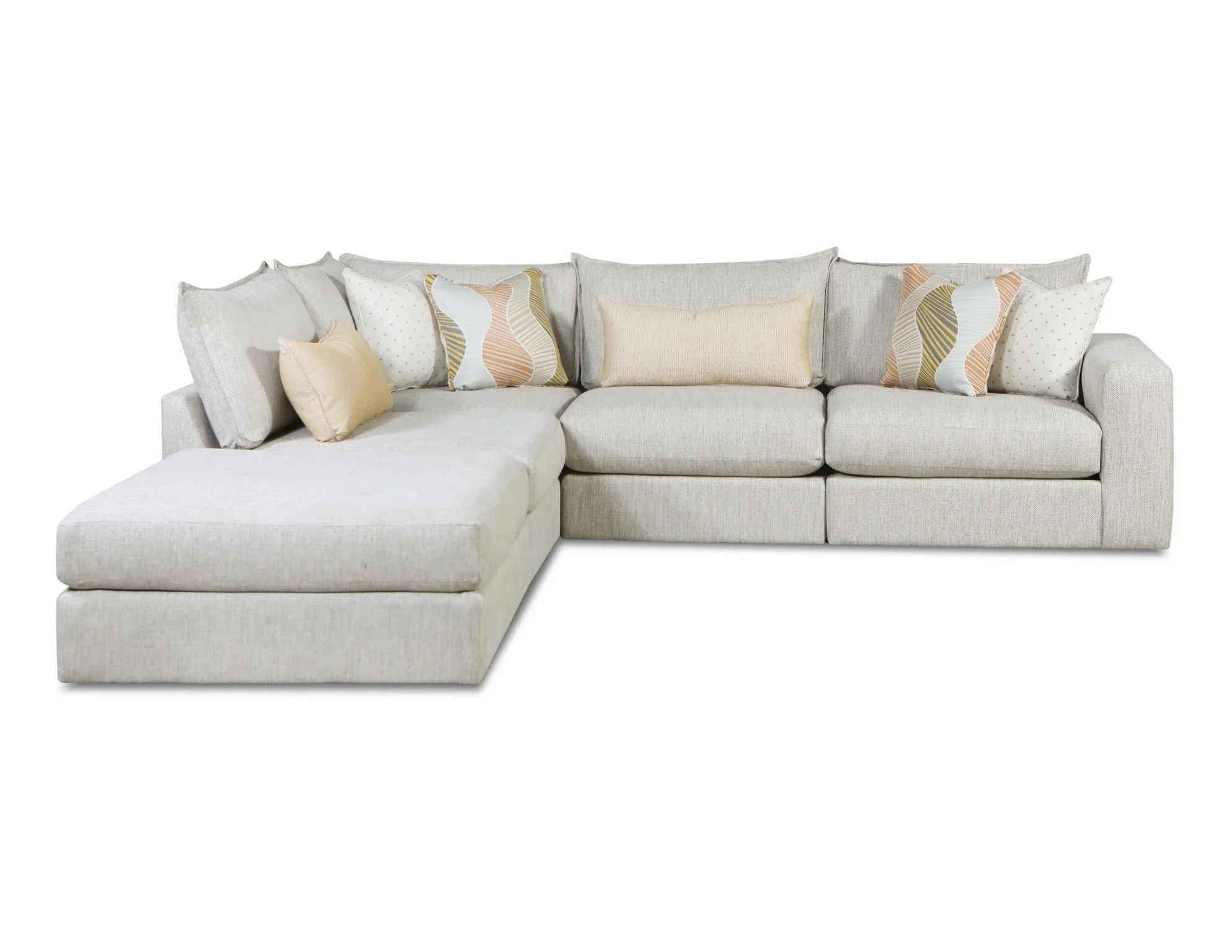Fusion Furniture 7000 LOXLEY COCONUT 700419KP LOXLEY COCONUTx2+700411R LOXLEY COCONUTx1+7004