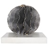 Moe's Home Collection Sculptures Iron Orb White Marble