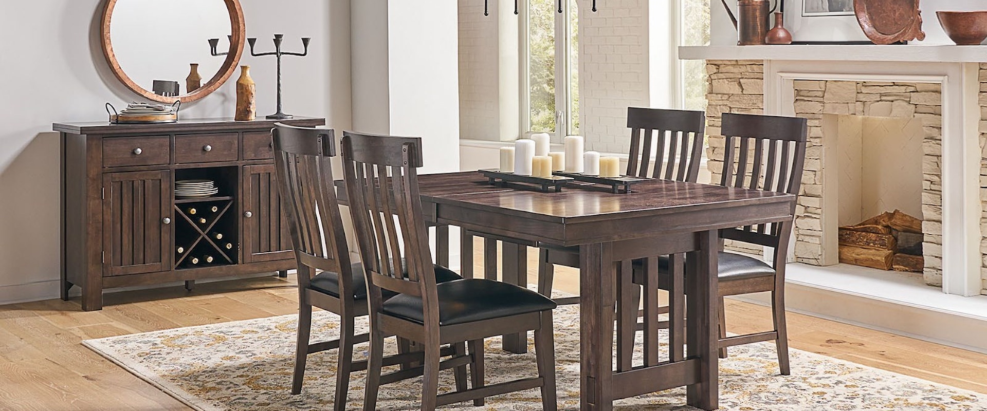 5-Piece Table and Chair Set