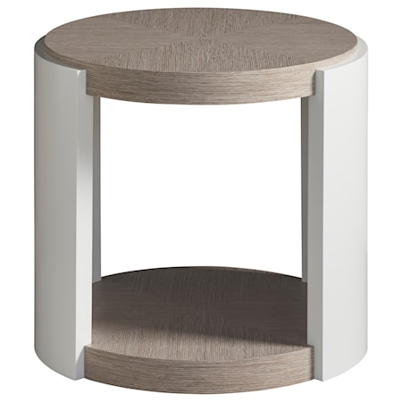 Modern Round End Table