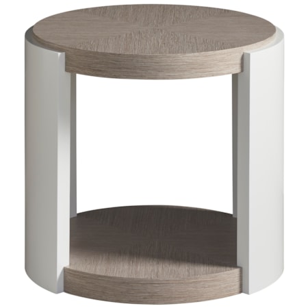 Modern Round End Table