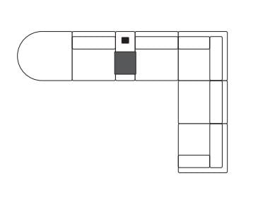 L-Shaped Sectional Sofa
