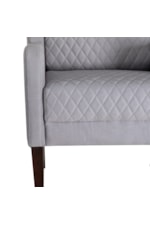 Powell Jerika Transitional Wingback Accent Chair with Quilted Design