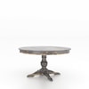 Canadel Champlain Customizable 54" Round Wood Solid Top Table