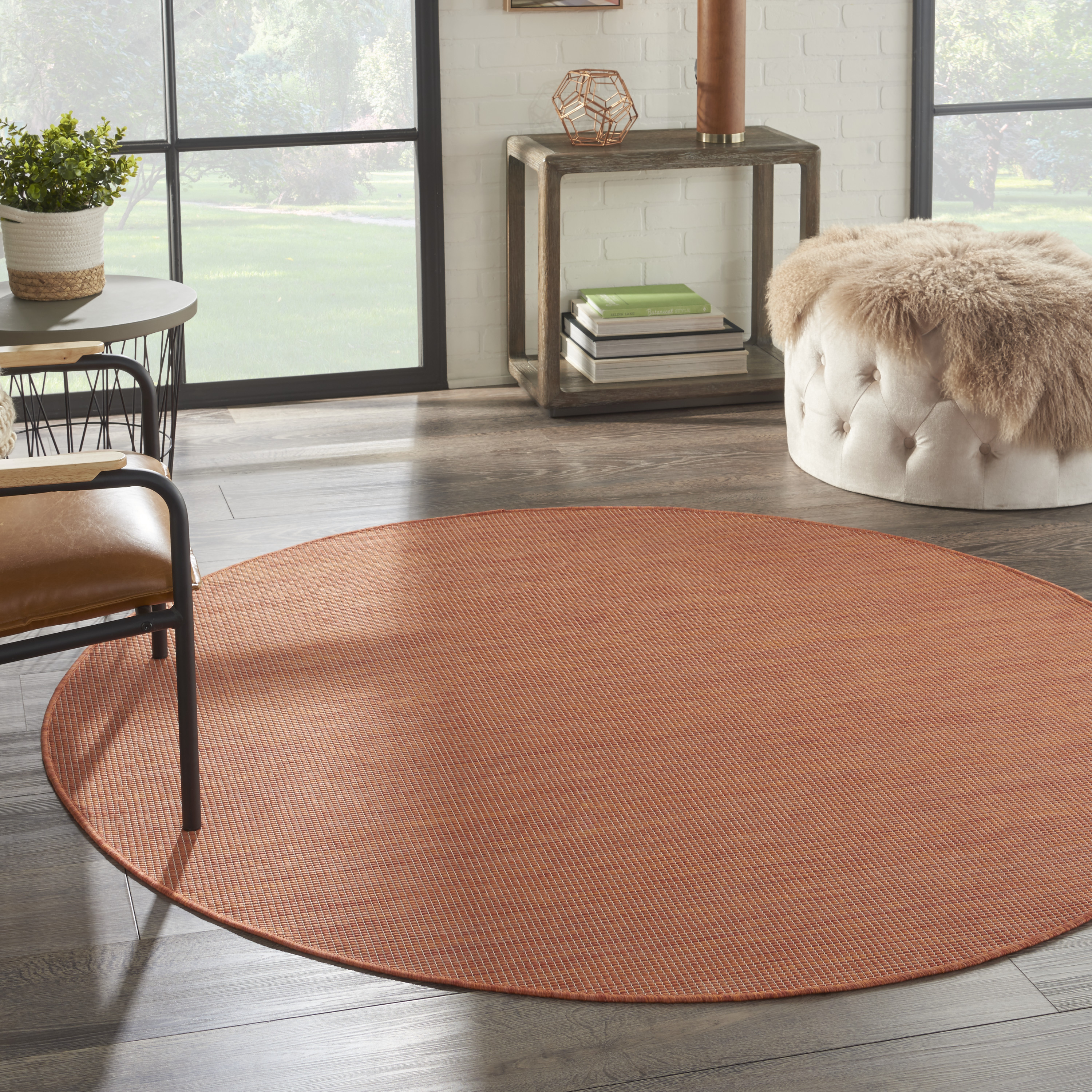 Nourison Positano 6' Round  Rug