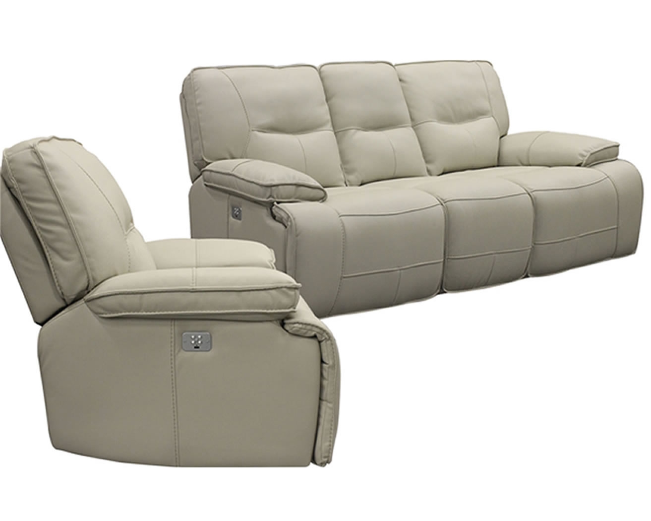 Parker Living Spartacus Power Reclining Sofa and Recliner Set