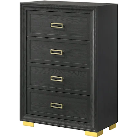 4-Drawer Bedroom Chest