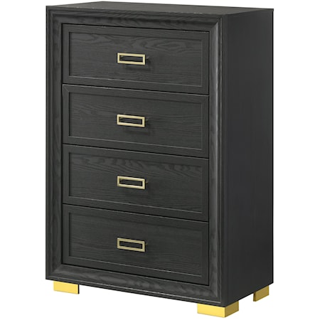 LE'PEW BLACK AND GOLD CHEST |