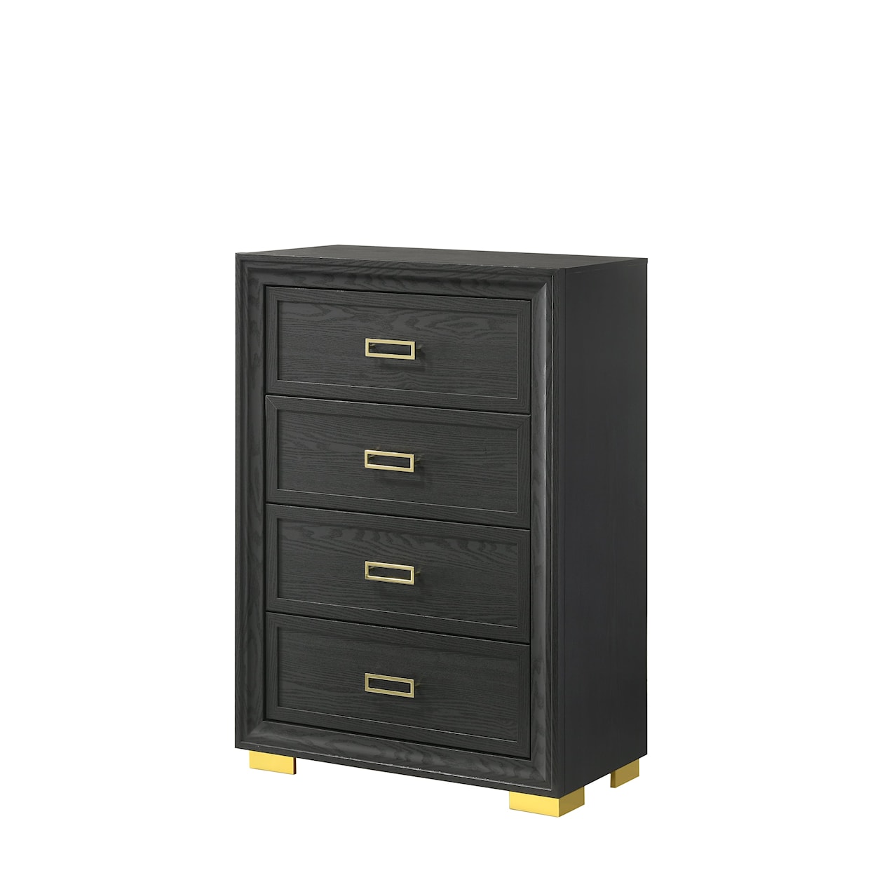 Crown Mark Pepe 4-Drawer Bedroom Chest