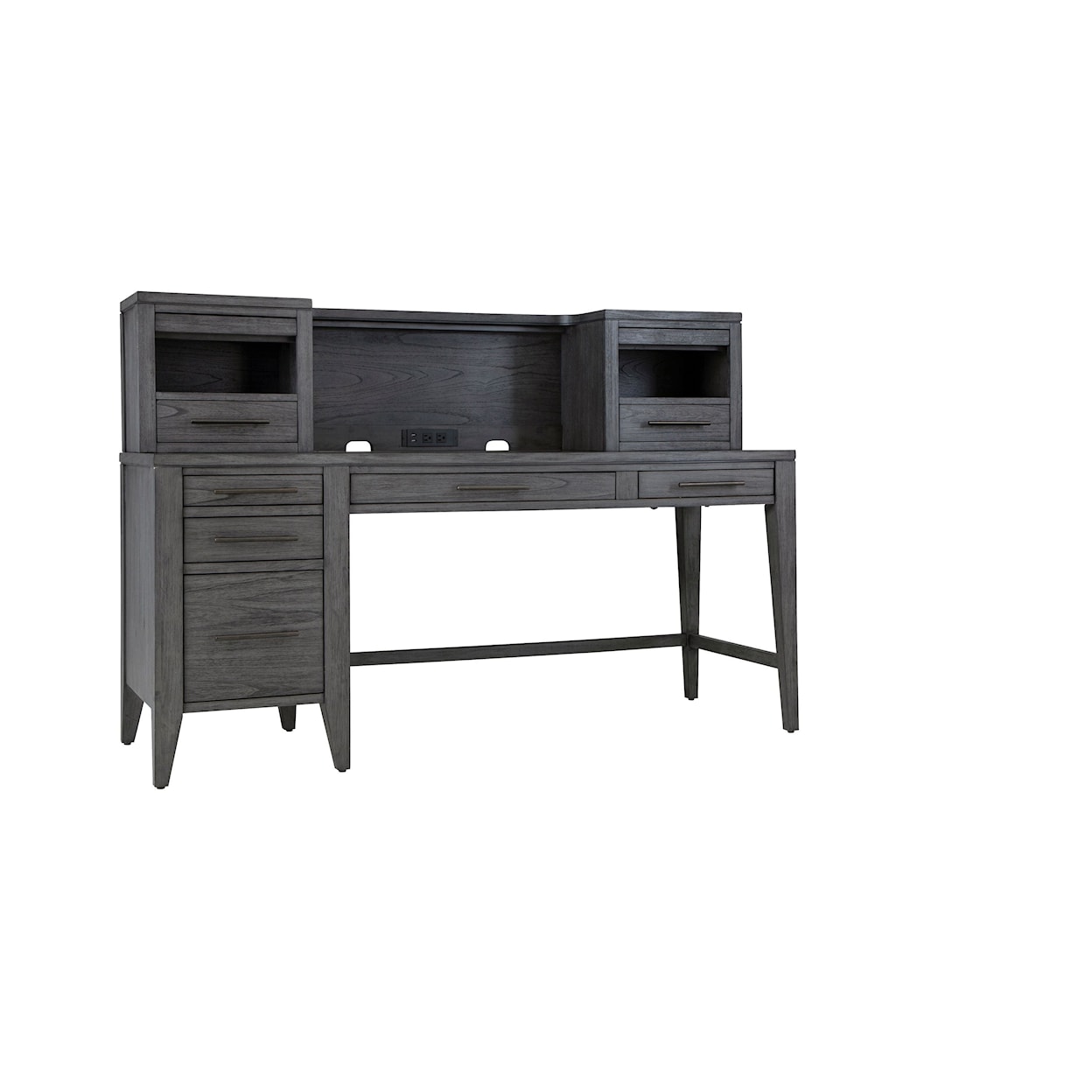 Aspenhome Preston Single Pedestal Desk