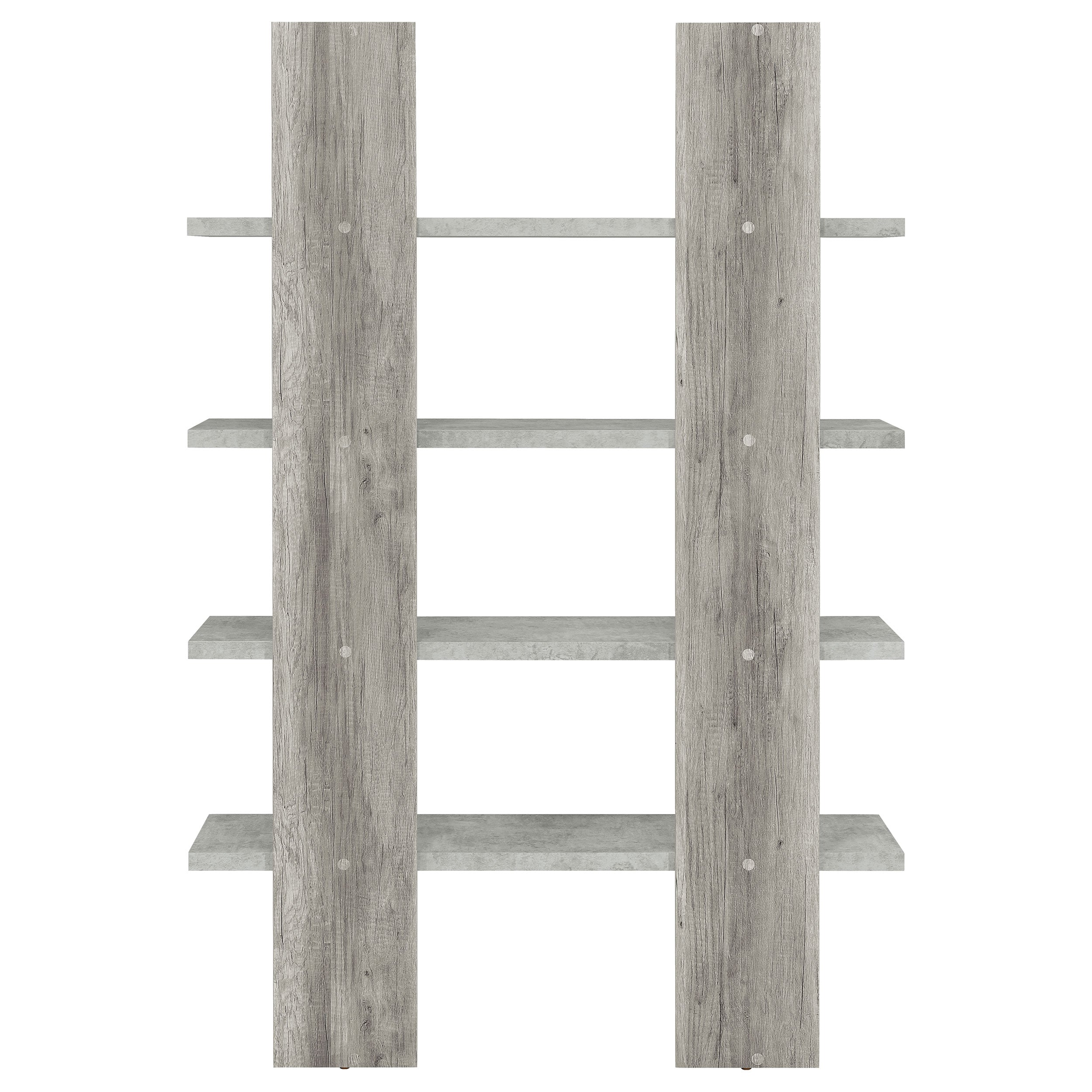 Coaster Danbrook Danbrook 4-shelf Bookshelf and Cement