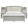 Magnussen Home Glenbrook Bedroom 6-Piece Upholstered Queen Wall Bedroom Set