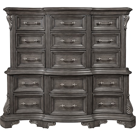 Traditional 15 Drawer Master Chest