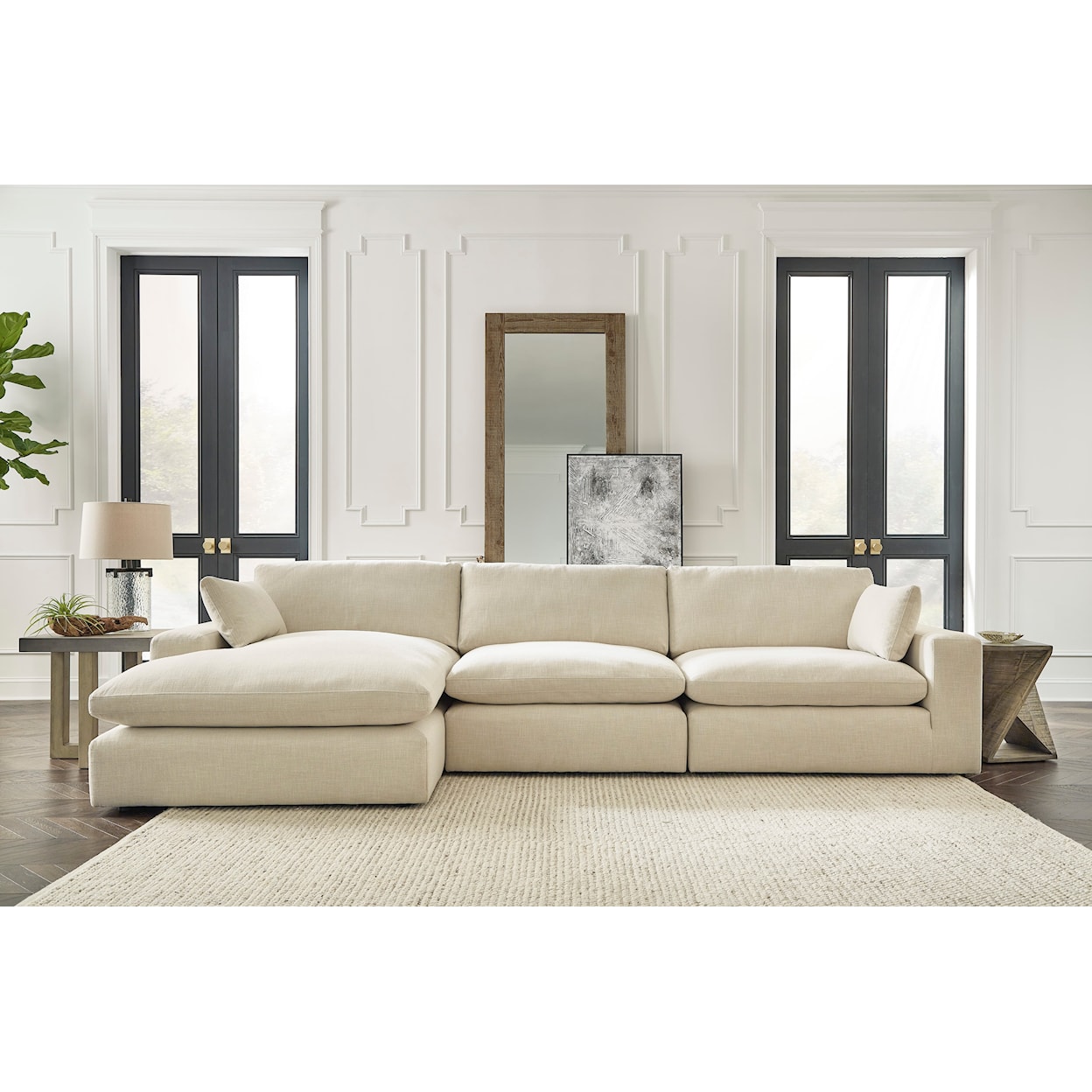 Ashley Elyza 3-Piece Modular Sectional with Chaise