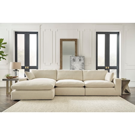 3-Piece Modular Sectional with Chaise