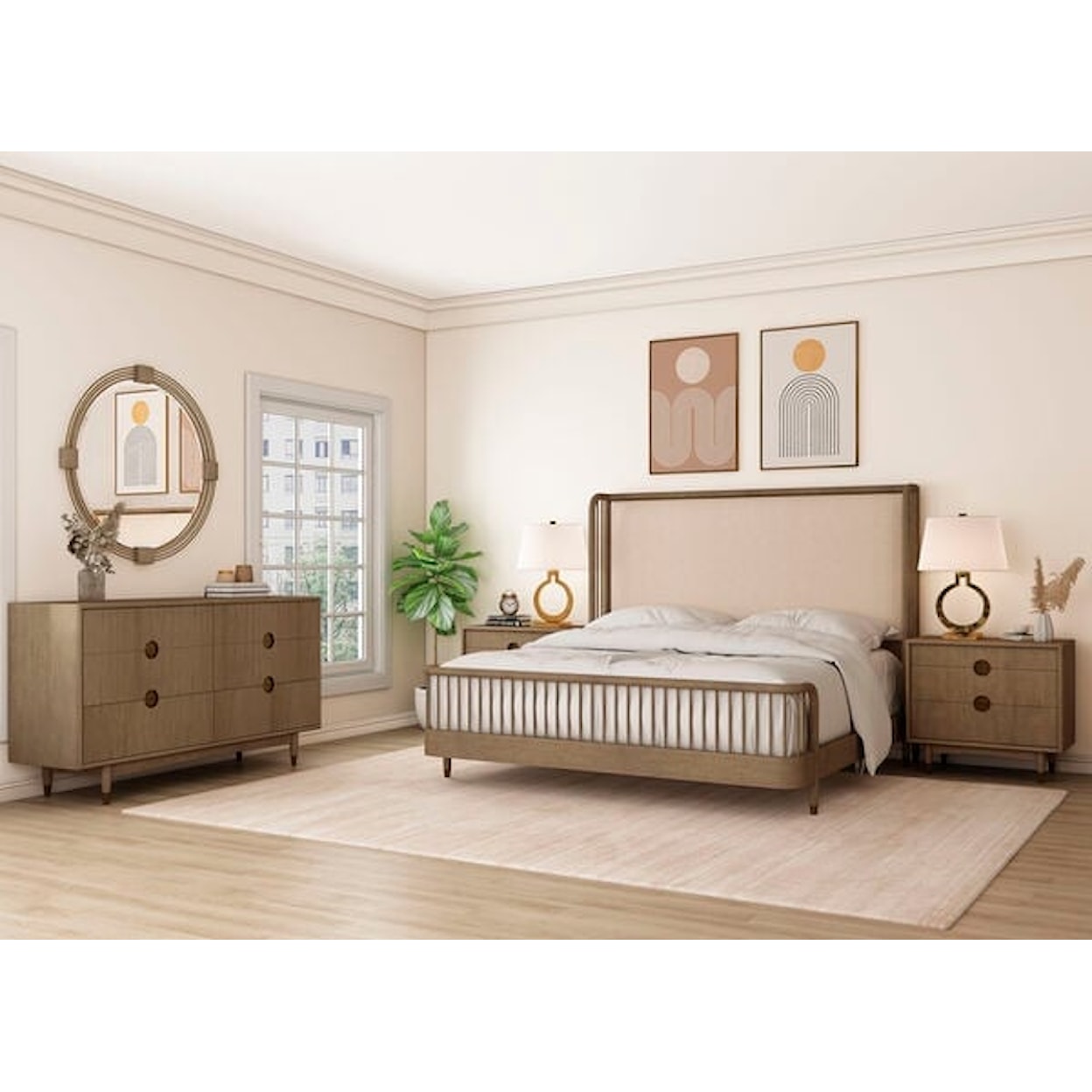 A.R.T. Furniture Inc Finn 4-Piece King Bedroom Set