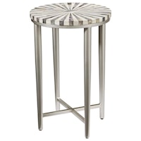 Transitional Accent Table