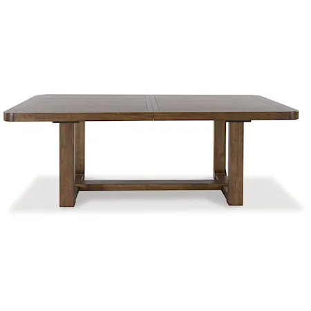 Casual Dining Table with 24" Removable Leaf