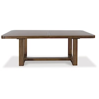 Casual Dining Table with 24" Removable Leaf