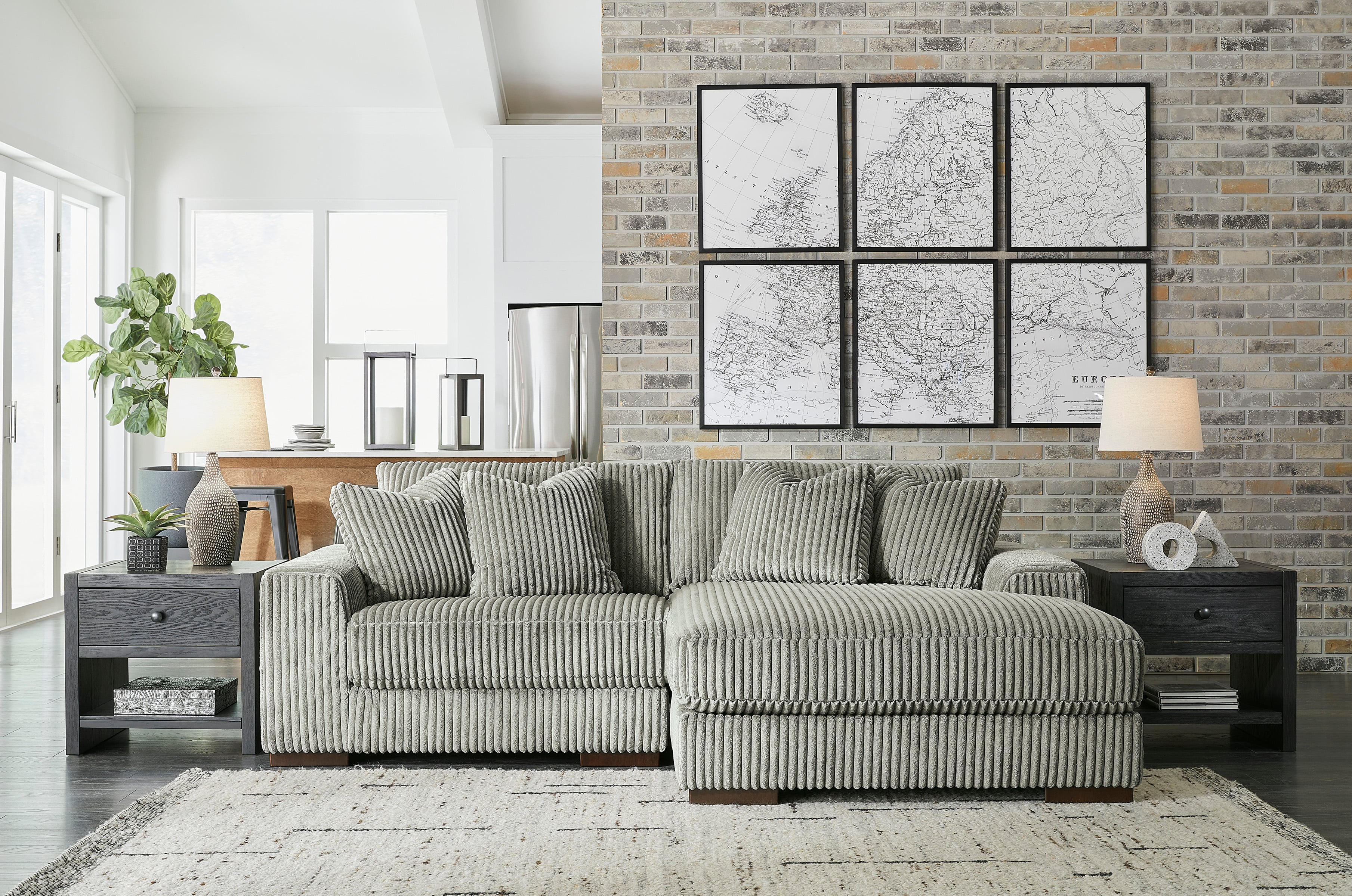 2-Piece Sectional With Chaise