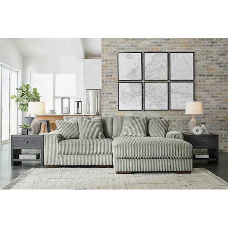 2-Piece Sectional With Chaise