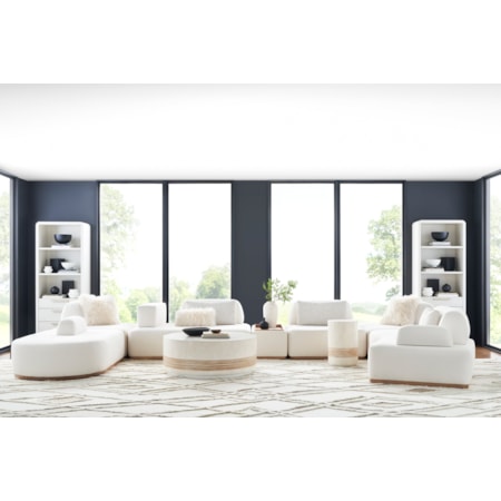 14-Piece U-Shape Sectional