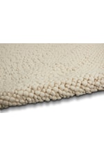Calvin Klein Home by Nourison Riverstone 4' x 6 Ivory Rectangle Rug