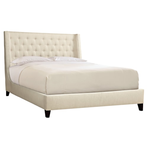 Maxime Fabric Shelter Bed Queen Express Ship