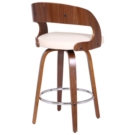 26&quot; Upholstered Counter Height Bar Stool