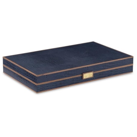 Navy Leather Game Board