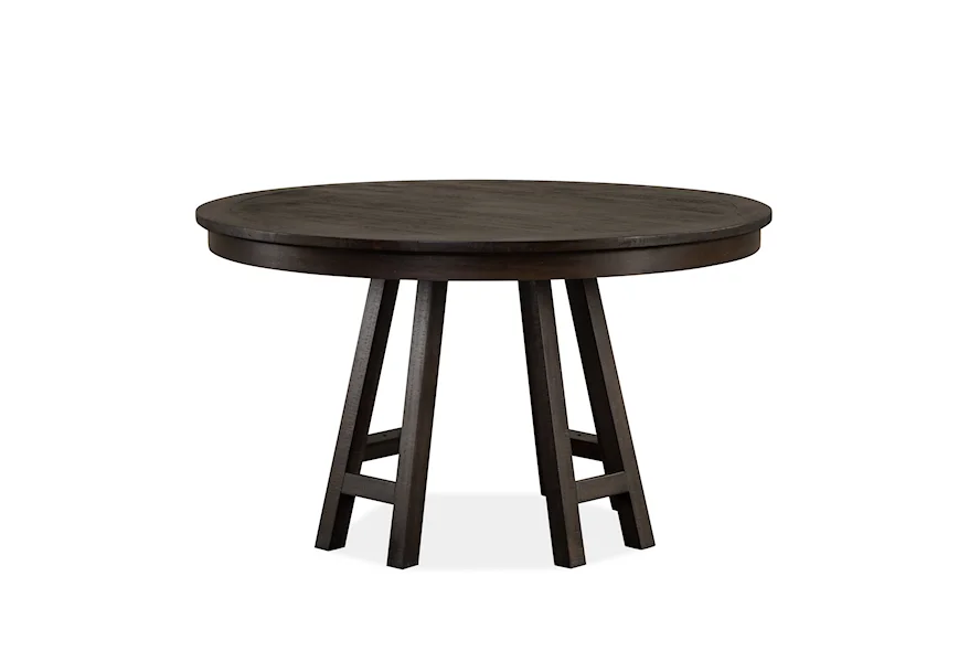 Westley Falls Dining 52" Round Dining Table by Magnussen Home at Howell Furniture